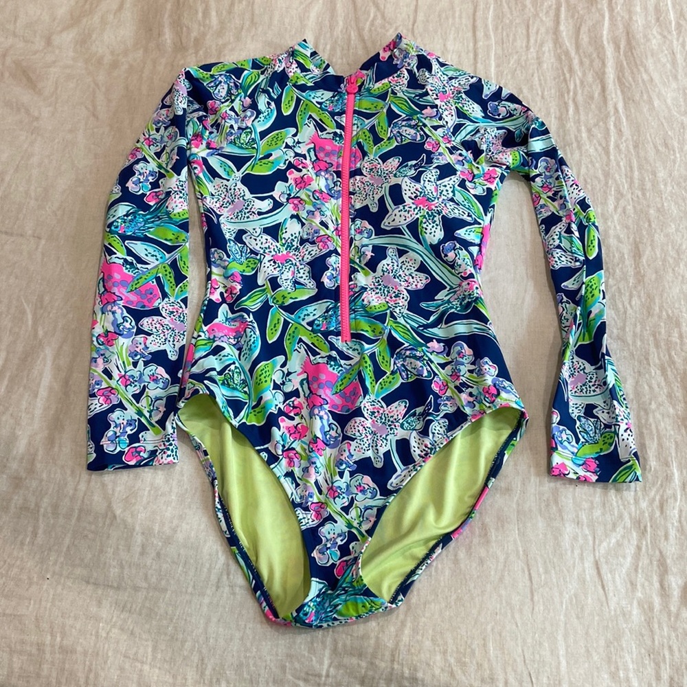 Lilly Pulitzer Rash-guard Swimsuit